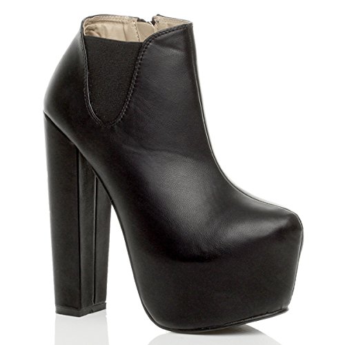 Ajvani Donna Piattaforma Tacco Alto Blocco