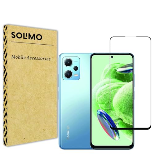 Amazon Brand - Solimo Edge-to-Edge Tempered Glass Screen Protector for Xiaomi Redmi Note 12 | Easy Installation Kit (B0D875KJRP) Amazon Price History, Amazon Price Tracker