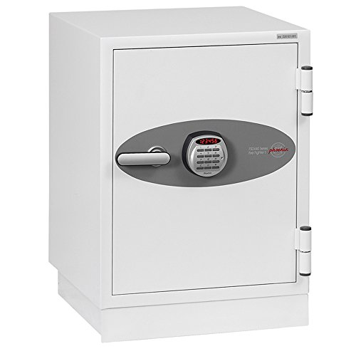 Preisvergleich Produktbild Phoenix Dokumentenschutz-Tresor FIRE Fighter II FS0441E, Metall, weiß, Klein