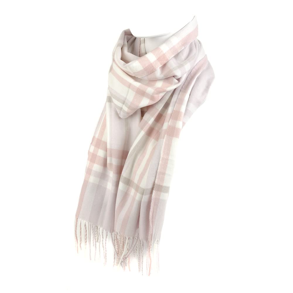 Plaid Fall/Winter Scarf for Men & Women-Plaid Color Cashmere Feels Acrylic Scarves