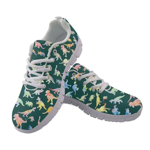 Image of GIFTPUZZ Mens Lace Up Athletic Trainers Running Sneakers Wedge Breathable Gym Lightweight Sports Tennis Shoes