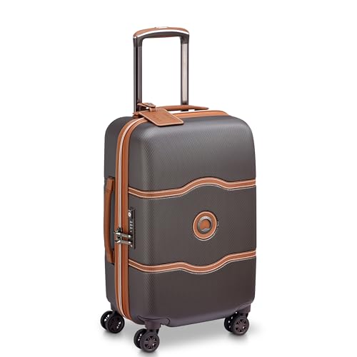 DELSEY Paris Chatelet Hardside 2.0 Luggage with Spinner Wheels, Brown, Carry-on 19 Inch, No Brake by DELSEY PARIS - Image 2