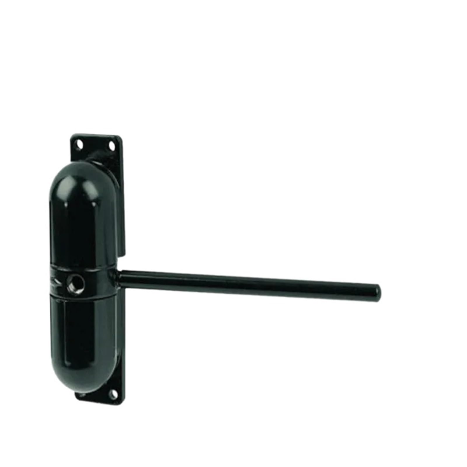Black 20-70KG Zinc Alloy Adjustable Surface Mounted Automatic Spring Door Closer Hardware