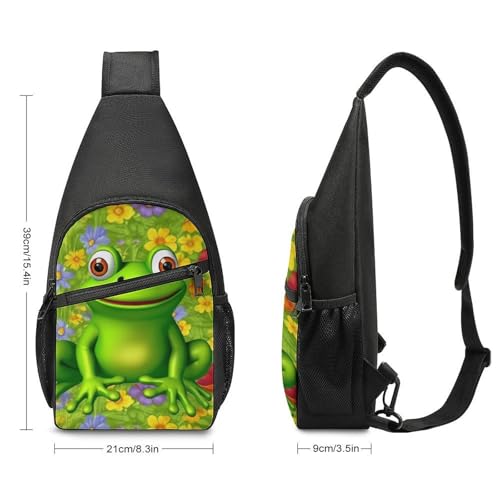 Mochila tipo Sling Bolsa Deportiva Casual para Senderismo miniatura 2