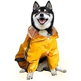 【コスパがGood！なレインコート】 犬 レインコート かっぱ 中型犬 小型犬 犬かっぱ 犬レインコート 防水 雨 梅雨 犬用 ONLYわん!! (XXL)
