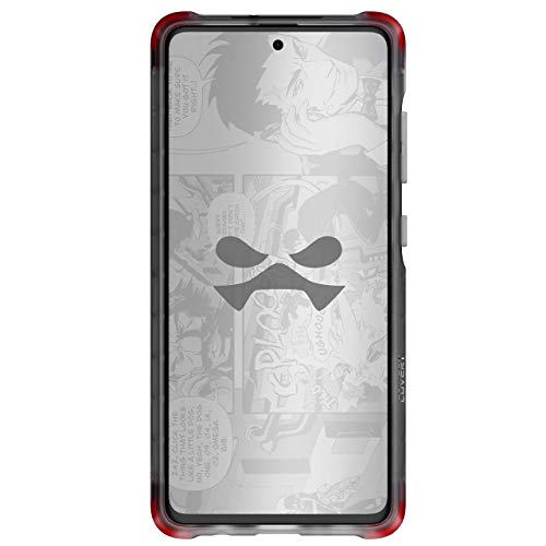 Image of Ghostek Covert Galaxy A51 Case Clear with Kickstand Super Slim Fit Shockproof Design with Scratch Resistant Back and Anti Slip Hand Grip Wireless Charging Compatible 2020 Galaxy A51 (6.5 Inch) - Smoke