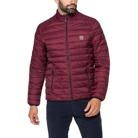 Doudoune Carrera Bordeaux-Noir Cover