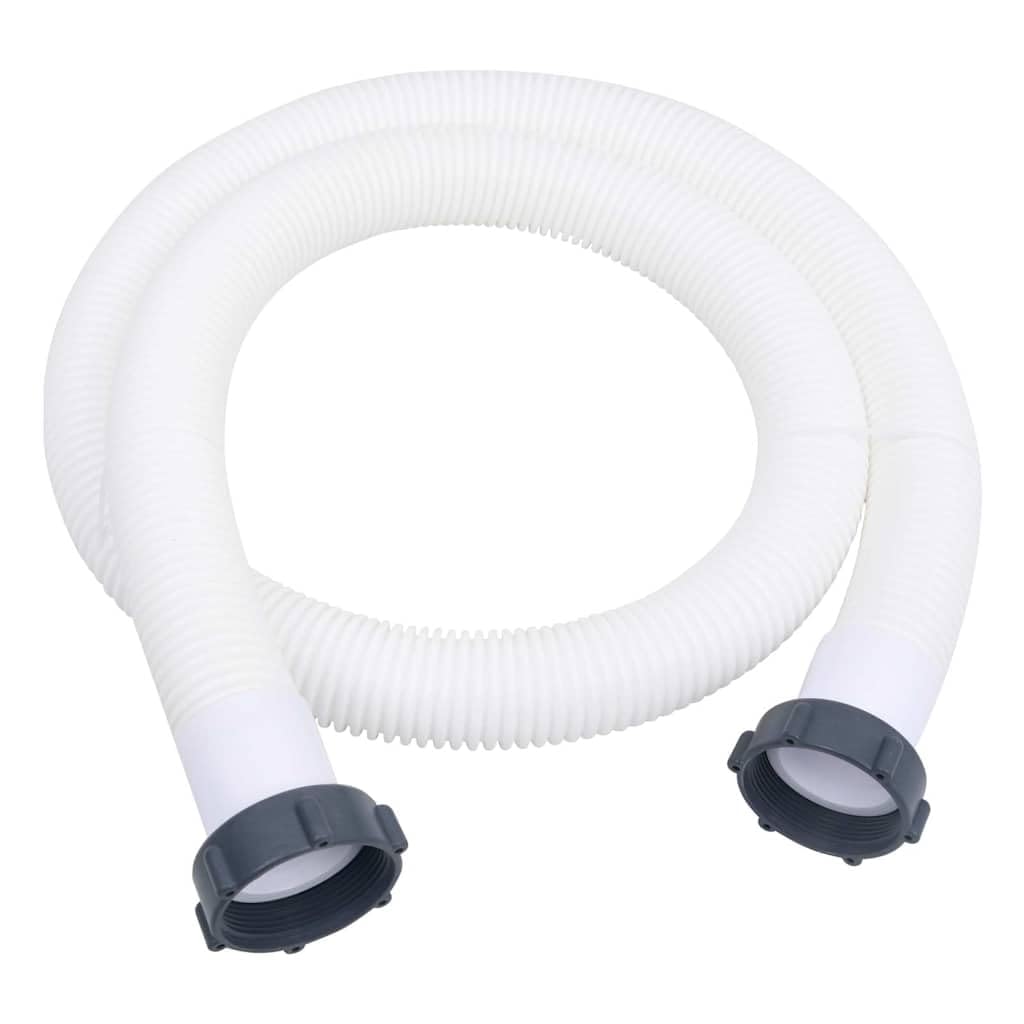 Poolschlauch 38 mm 180 cm - Schwimmbadschlauch für Sandfilteranlage und Poolheizung - Flexibler Solarschlauch mit 5 cm Innengewinde