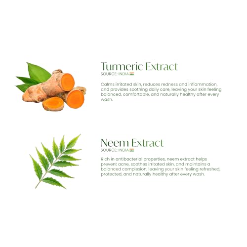 Image of Alite Neem & Turmeric Soap for Skin Purification & Natural Glow | Herbal Bath Soap with Neem Oil & Turmeric Extract | Cleanses Tan Build-Up, Supports Even-Toned Skin | Men Women | Paraben-Free | 75g Each Pack of 4