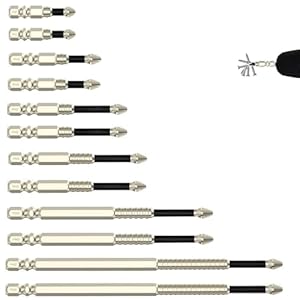 12 PCS High Magnetic Screwdriver Drill Bit Set, Magnetic Screwdriver Bits, Durable Anti Slip Drill Bits, Suitable for Drilling Machine Not Easy to Slide Threaded Screw