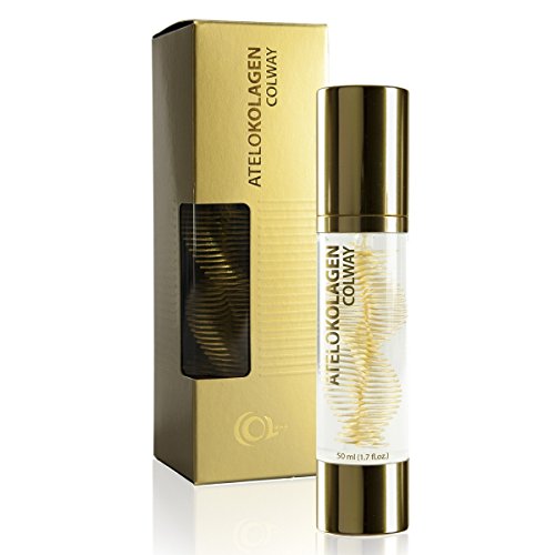 Colway ATELOCOLLAGENE Soins de Luxe de la peau BIO Rajeunissants Densité et élasticité avec Procollagen et Gold 50ml Cover