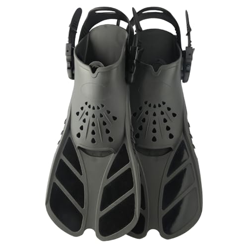Lunarziyuepear, Snorkel Fins, Swim Fins，Travel Size Short Swim Fins for Snorkeling Diving Swimming...