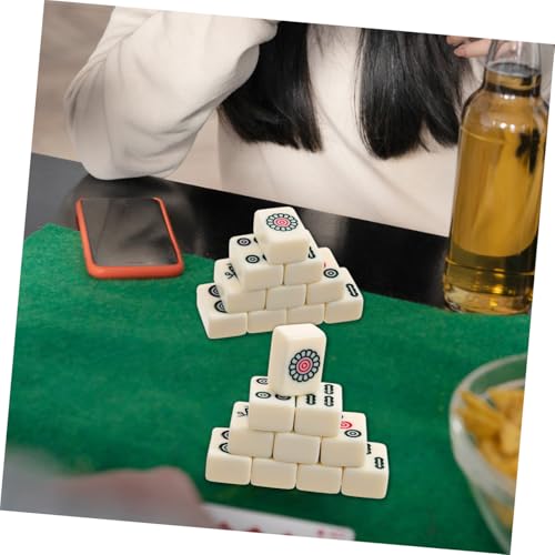 Jeu de mahjong portable Mikinona avec accessoires complets pour mini set voyage - 6