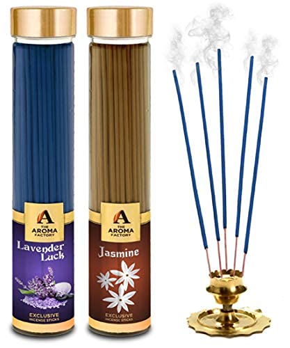Lavender Luck & Jasmine Agarbatti Bottle Pack of 2