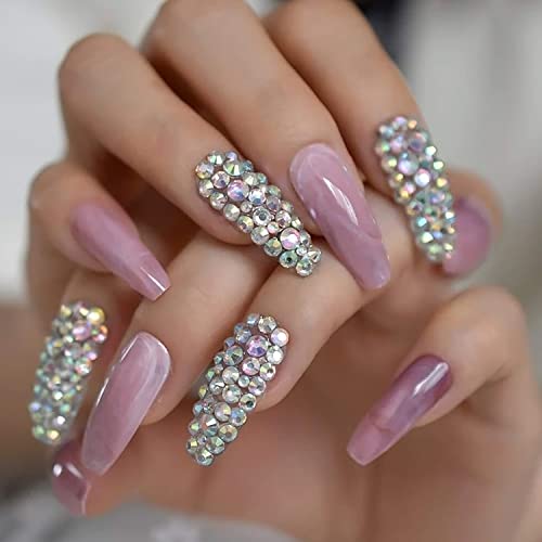 Noverlife 3830Pcs 3D Nail Art Rhinestones, Crystal Glass Nail Gems Artificial Nail Diamonds, Diy Manicure Nail Studs Sparkles Jewels For Nail Design Decorations, Makeup Dressup, Arts & Crafts Project #TOP4