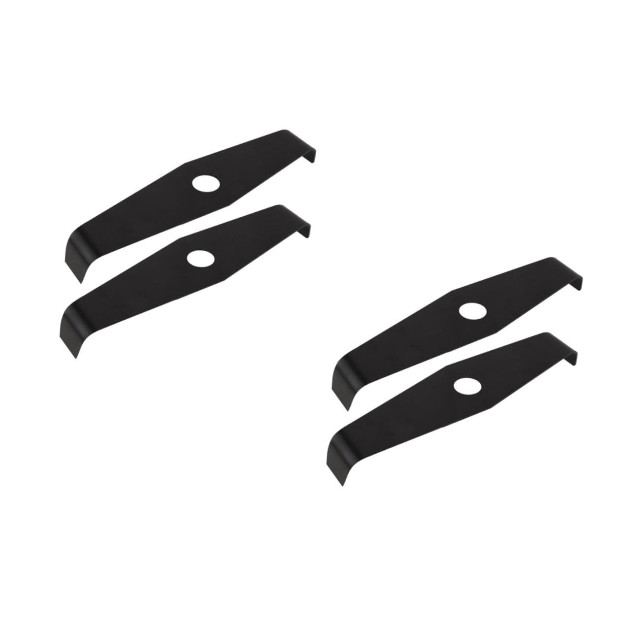 TOYANDONA 2 Series Cuchillas De Repuesto para Cortacésped Accesorio Manganeso De Dientes para Desbrozadora Adecuado para Césped Jardines Y Parques 2 Piezas*2