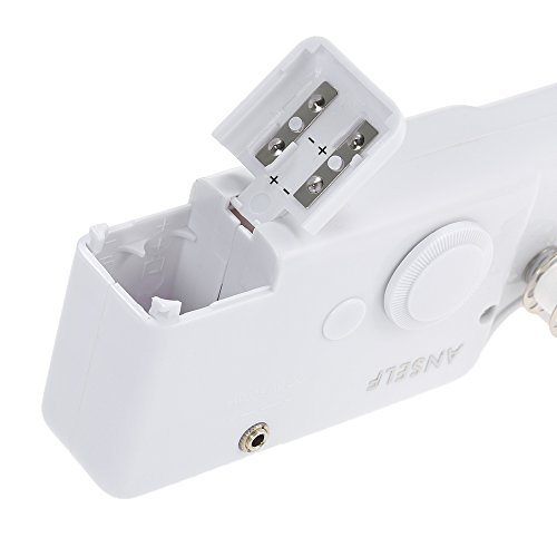 Decdeal Anself Handheld Portátil Mini Máquina De Costura Elétrica Doméstica Sem Fio Ferramenta de Po