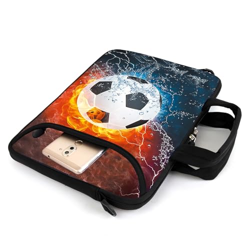 Funda para portátil 13" Neopreno con bolsillo y correa ajustable miniatura 2