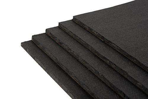 Preisvergleich Produktbild 50 Stück Bitumenmatte, Antidröhnmatte, Bitumen-Dämmmatte Selbstklebend 500x200x4,5mm