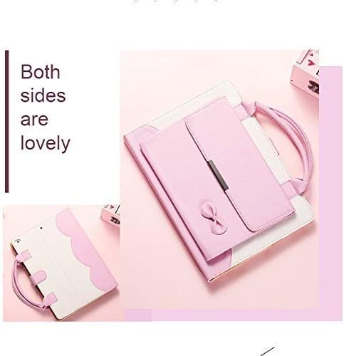 IPad Mini 1/2/3/4 Case,Gemwon Lovely Handbag for Kids,Synthetic Leather Magnetic Stand Cover with Auto Sleep/Wake Function for IPad Mini 1 Mini 2 Mini 3 Mini 4 - Pink