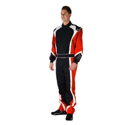K1 Race Gear 10APERL Apex Level 2 Red Large Kart Racing Suit