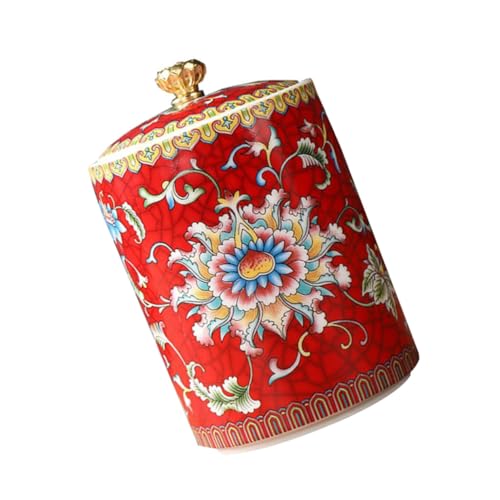 Alipis Ceramic Tea Can Tea Canister at Home Ceramic Material for Kitchen Pantry Use