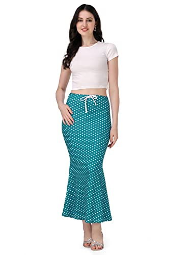 Image of Mehrang Lycra Saree Shapewear Petticoat for Women, Cotton Blended,Petticoat,Skirts for Women,Shape Wear Dress for Saree
