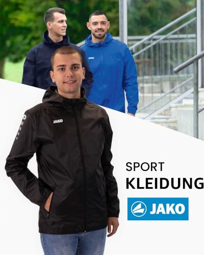 JAKO Kinder Allwetterjacke Team 2.0, schwarz, 164 – Ansicht 3
