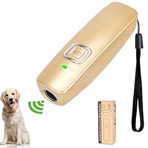 Ultrasonic Dog Barking Control Device, Anti Barking Device Dog Barking Silencer Dog Bark Deterrent Devices 20ft Range Dog Training & Behavior Aids Anti Bark Device