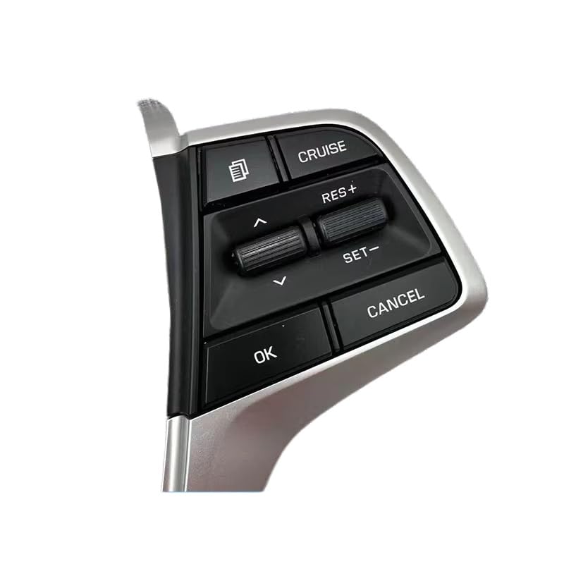 Cruise Control Switch Car Cruise Control Steering Wheel Buttons Switch Constant Speed for Hyundai for Elantra for AD for Solaris 2017 2018 1.6L