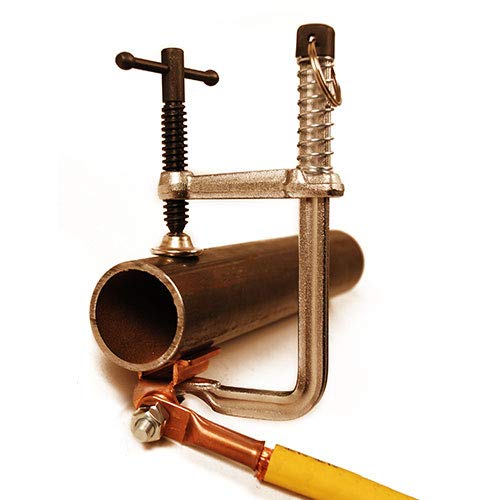 Strong Hand Tools, Grounding Clamp, Adjustable Insulated U-Channel, Amperage 300A, Max Capacity: 3?, Clamping Pressure: 220 lb, GB428