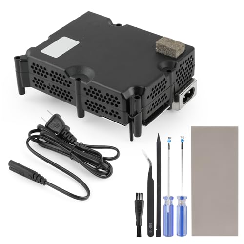 Power Supply for Xbox Series S Internal Power Source for Xbox Series S with AC Adapter Replacement Console Accessories Parts with Repair Tools