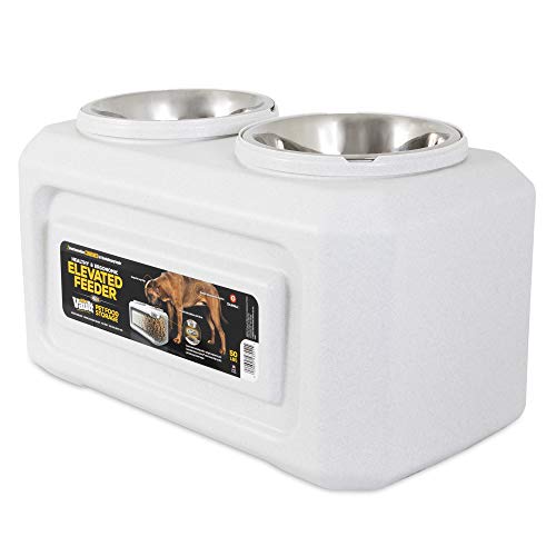 Gamma2 Vittles Vault Elevated Dog Feeder With Storage #TOP1