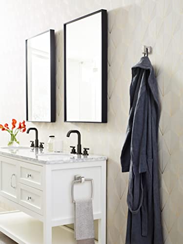 Amerock Bh3603026 | Chrome Single Robe Hook | 2-1/8 In. (54 Mm) Length Towel Holder | Revitalize | Towel Hook For Bathroom | Bathroom Hardware | Bath Accessories #TOP2