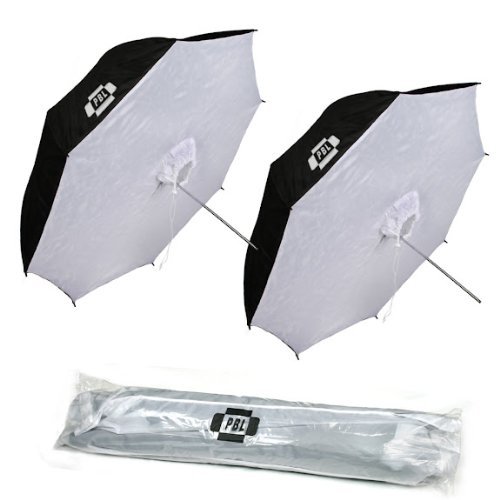 PBL PHOTO STUDIO 42 inch REFLECTIVE UMBRELLA SOFTBOX, PHOTO LIGHTING UMBRELLA, SET OF TWO LIGHTING UMBRELLAS