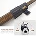 Dutiplus Fishing Harpoon Spear Gaff Gig Fork Hook for Frog Toad Cane Bullfrogs Bufo Flounder Fish Mole Remove Trap Catching Tool (Telescopic Toad Catching Fork - 5 Tooth, Champagne, 41 inches)