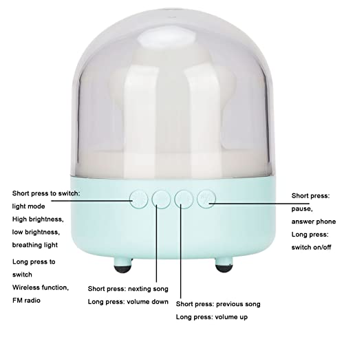 Altoparlante Bluetooth Portatile, Luce Notturna