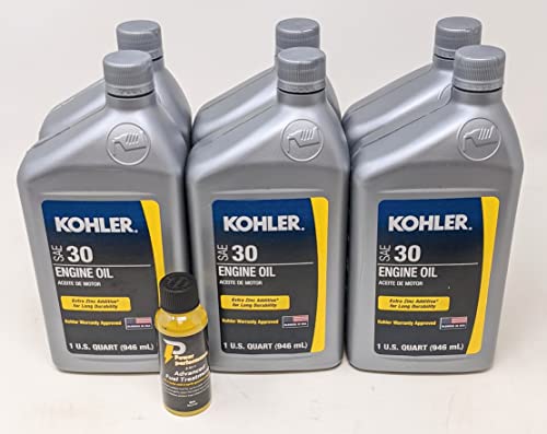 Aceite para motor SAE 30 Kohler 6 cuartos miniatura 1
