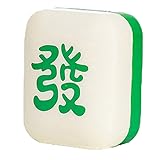 麻雀牌クッション 發 ミニクッション スクイーズ 牌グッズ マージャン牌 麻雀グッズ インテリア 小物 緑色 白色
