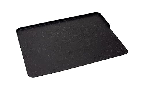 Go Practic Flexi Flexibles Silikon-Nudelbrett, Kunststoff-Schneidebrett, Teigbrett, Backbrett, Küchen-Gadgets, Küchen-Zubehör Spülmaschinenfest, Küchenbrett Arbeitsplatte 52,5x40,5x2,2 cm Schwarz Cover