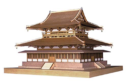Temple Horyu-ji Kondo en bois : sublimez votre salon d'une touche zen