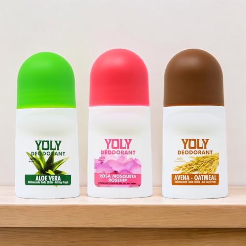 Yoly Desodorante Rosa Mosqueta Antitranspirante 2 Pack miniatura 5