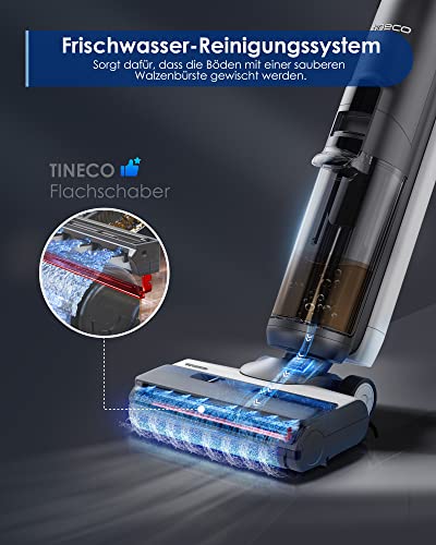 Tineco Floor One S5 Smart Nass-Trocken-Sauger mit iLoop Technologie, All-in-One-Nass Trockensauger...