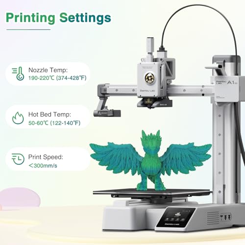 Image of Matte Rainbow PLA 3D Printer Filament, 1.75mm Fast Color Change PLA, Low Warping&High Precision 3D Printing Filament, 1kg Spool Marine Canopy, Blue Green Gradient PLA, Fits FDM 3D Printers
