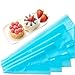 5Pcs Silicone Riutilizzabile Tasca da Pasticceria, 5 Taglie Saccapoche Professionale Grandi, per Crema Sacchetto Pasticceria Decorazione Torta