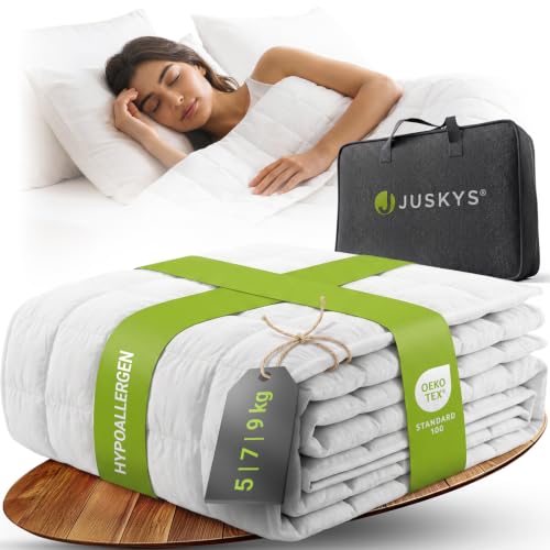 Juskys Gewichtsdecke 7 kg 135x...