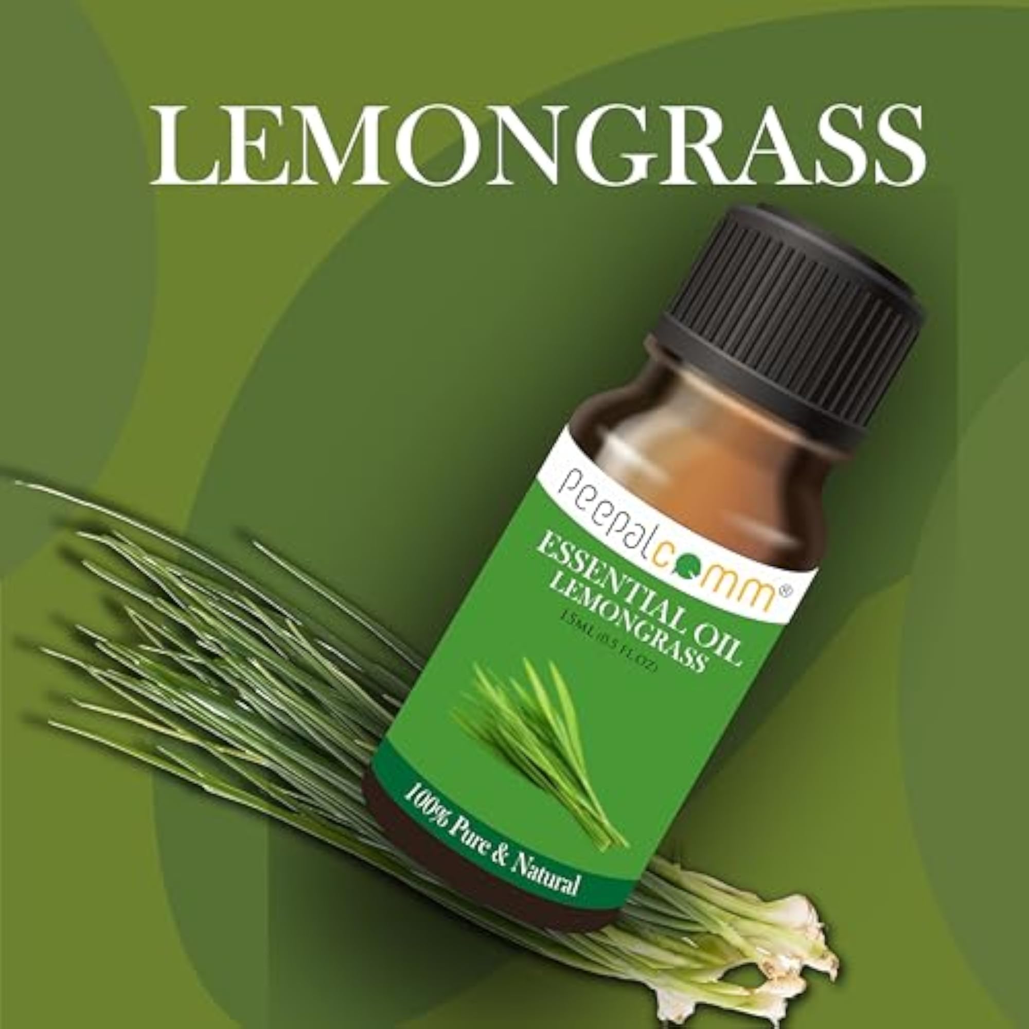 Peepalcomm Pure Lemongrass Essential Oil