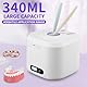 Ultraschallreinigungsgerät, 49000Hz UV Ultraschallreiniger, Ultrasonic Cleaner für Zahnschiene, 340ML UV Dental Pod mit digitalem Timer für Retainer, Aligner, Prothesen, Zahnbürstenkopf, Schmuck