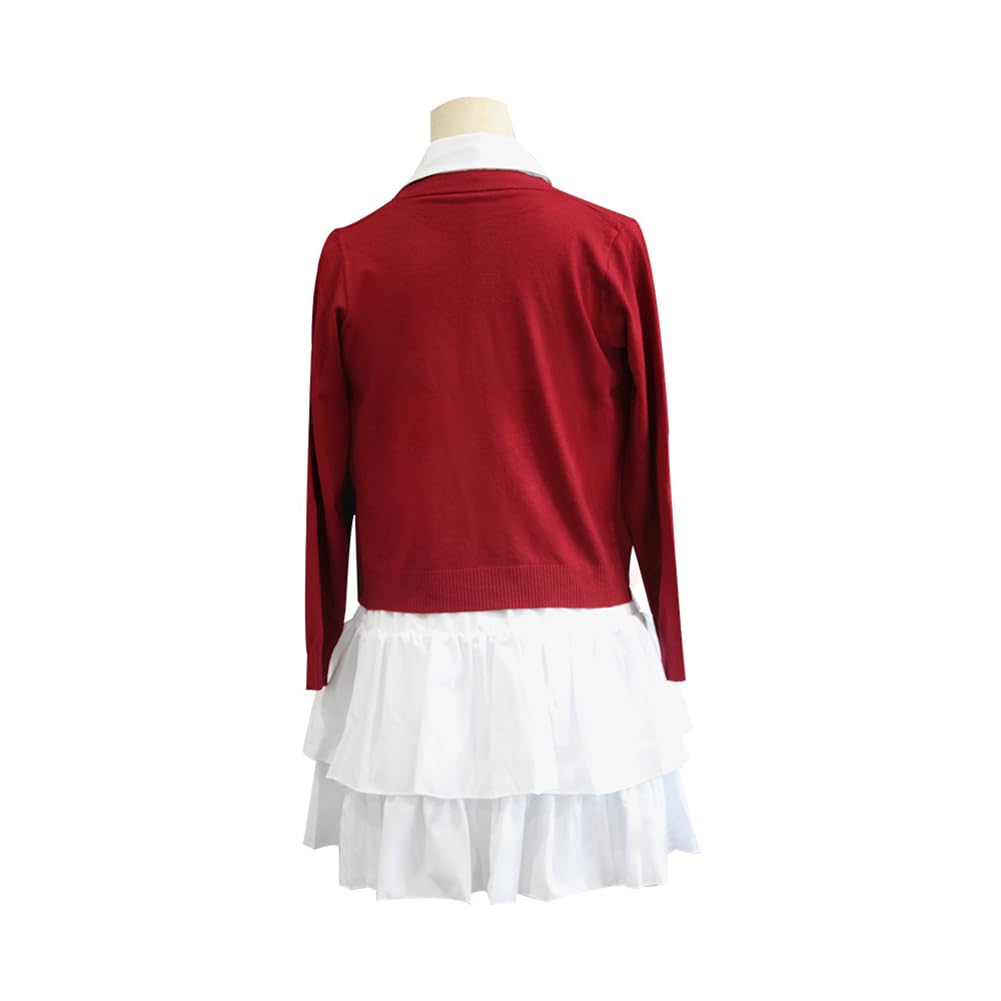 Anime Katou Megumi kostium cosplay postać z kreskówki stroje dziewczęce koszula i spódnica zestaw dla dorosłych przebranie na imprezę halloweenową występ