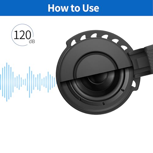 YOUNGFLY Electric Bike Horn Bicycle Bell, 120db Electronic Bicycle Horn with USB Waterproof Plug 4 Sound Modes, for Kids Boys Adults Mountain Bike Accessories - Thumbnail 5